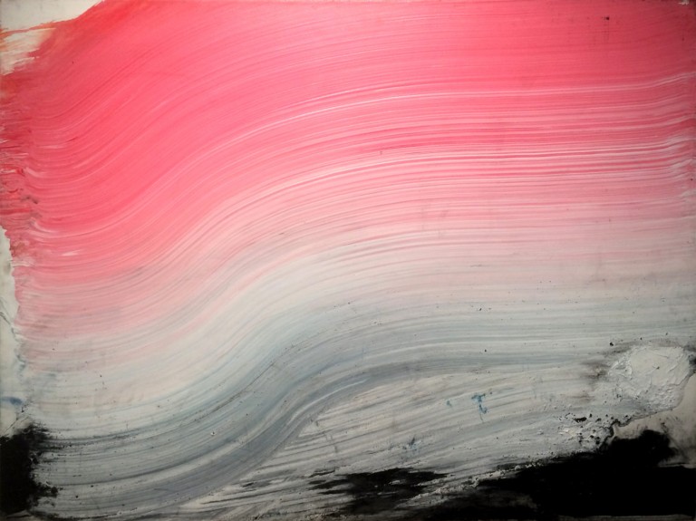 pink and black, 2002 (36x48in)